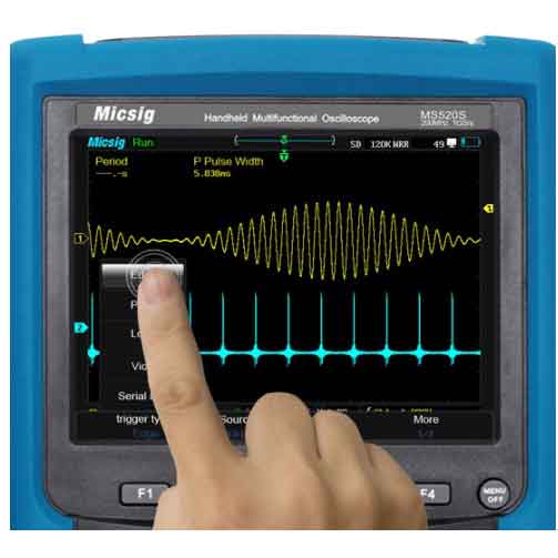 手持式多功能通道隔离示波器MS320IT图片2