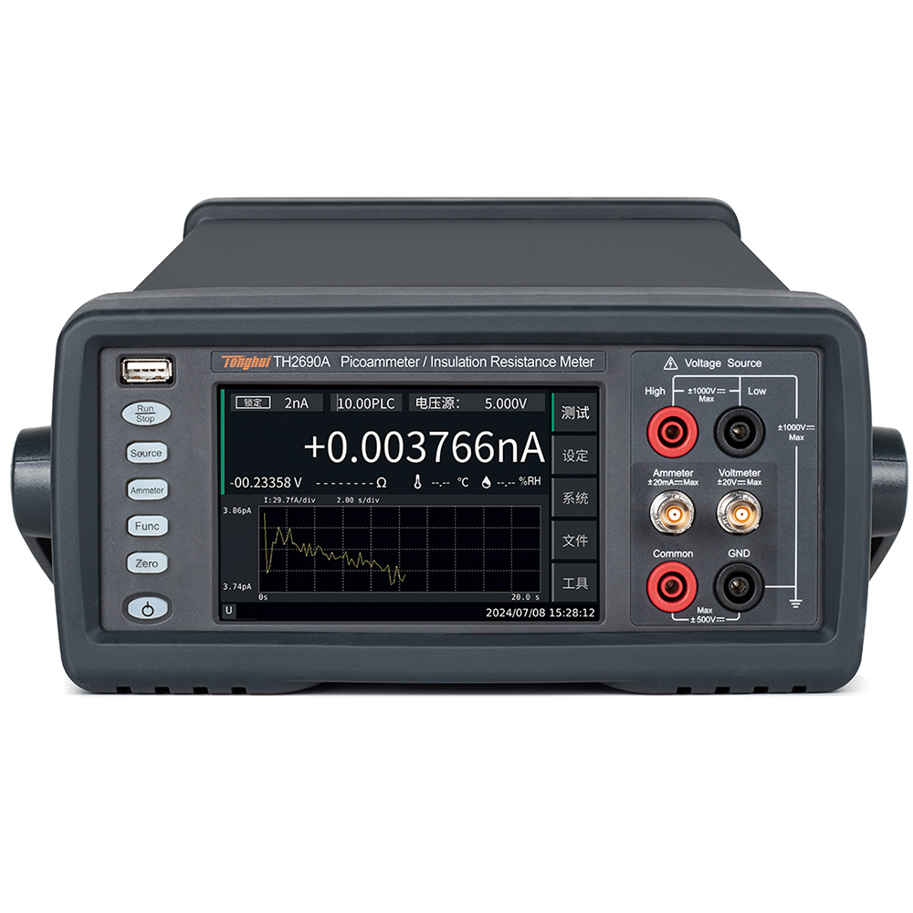 飞安表/皮安表/静电计/高阻计TH2690A