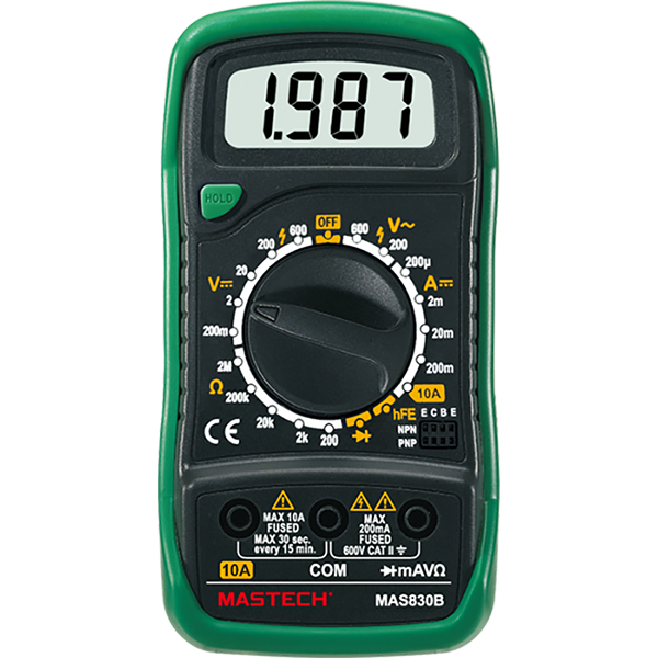 数字万用表MAS830B